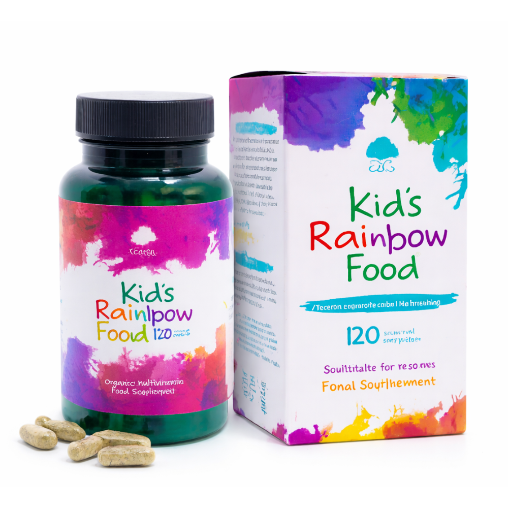 KIDS RAINBOW FOOD - 120 CHILDREN'S CAPSULES