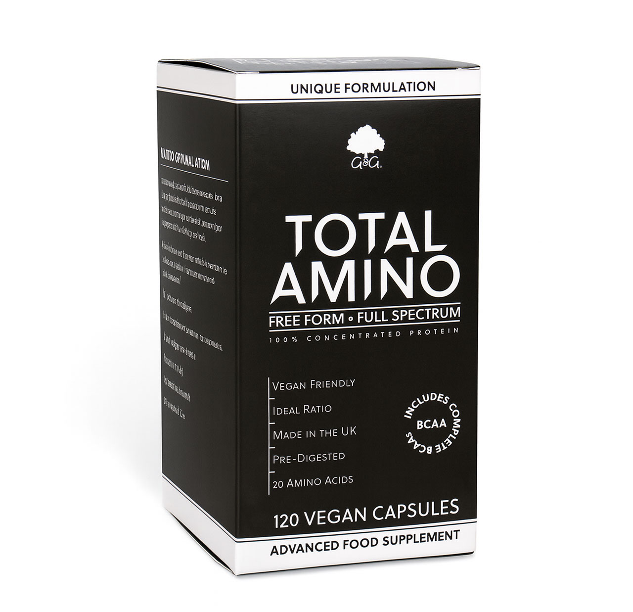 TOTAL AMINO - Full Spectrum Amino Acids - 120 Capsules